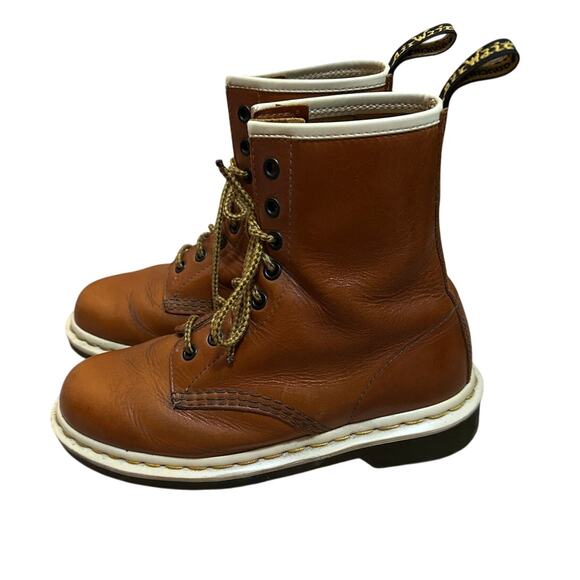Dr Martens 1460 Analine Oak Brown Lace Up Boots Size M5 W6 main image 7